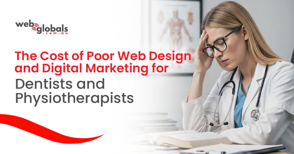 Poor web design and ineffective marketing harm dentists and physiotherapists by losing patients and revenue. Improving these areas can lead to growth.