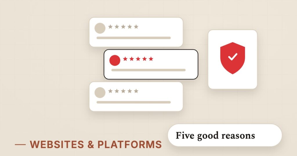 Illustration for why trust an agency: Five good reasons