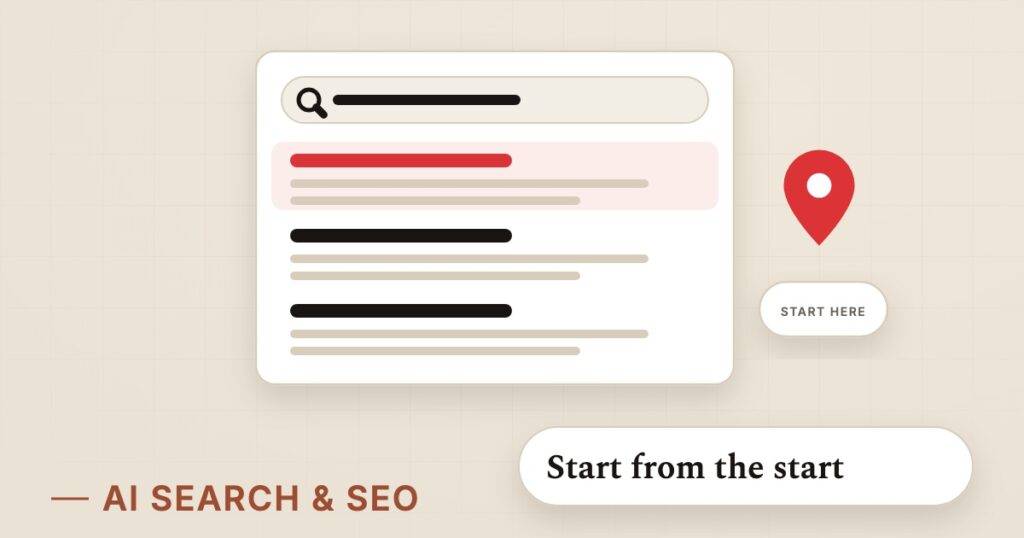 Illustration for seo basics: Start from the start