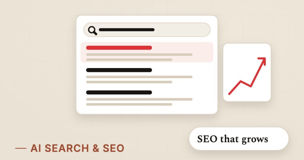 Illustration for online presence: SEO that grows
