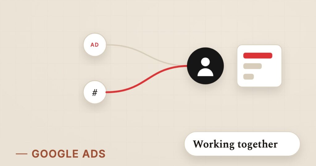 Illustration for ppc + social: Working together