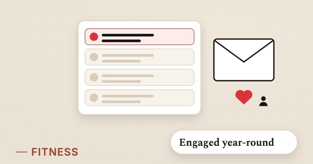 Illustration for member emails: Engaged year-round