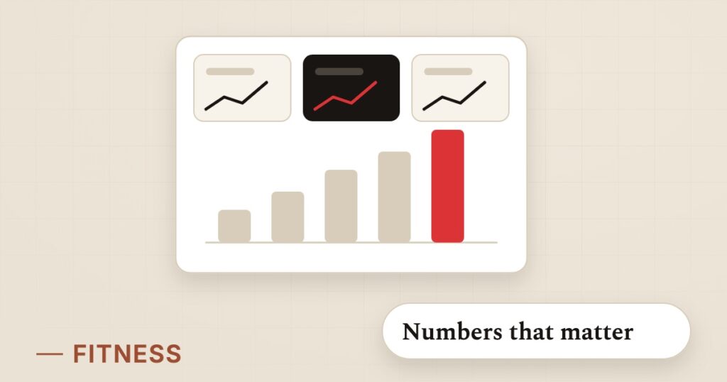 Illustration for fitness kpis: Numbers that matter