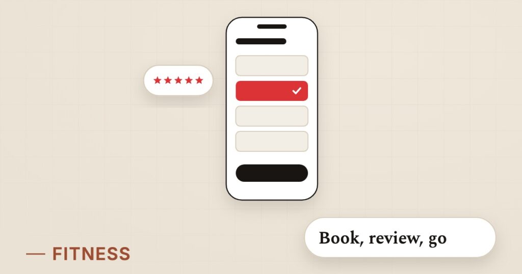 Illustration for website must-haves: Book, review, go