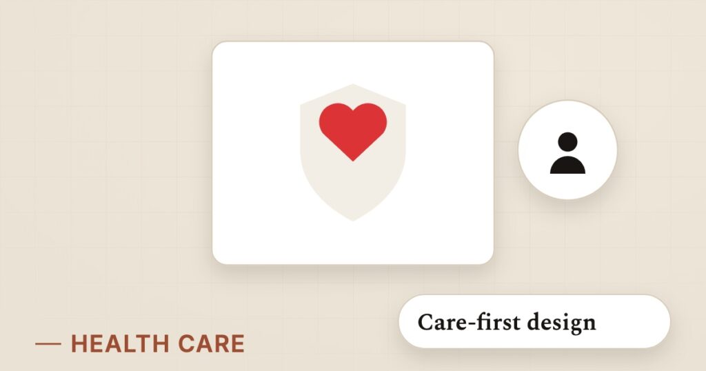 Illustration for ethical marketing: Care-first design
