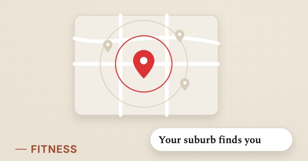Illustration for local seo: Your suburb finds you