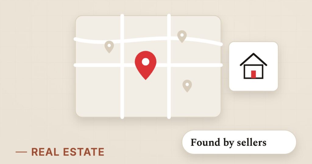 Illustration for local seo for agents: Found by sellers
