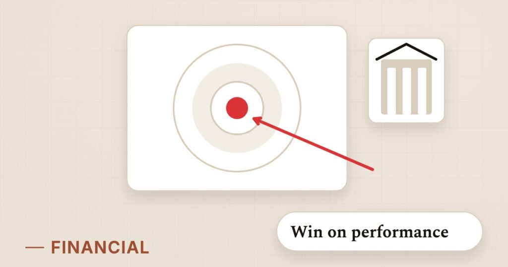 Illustration for brokers vs big banks: Win on performance