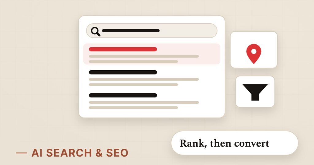 Illustration for seo for parramatta: Rank, then convert