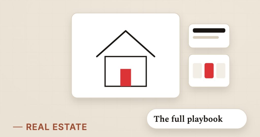 Illustration for real estate marketing: The full playbook