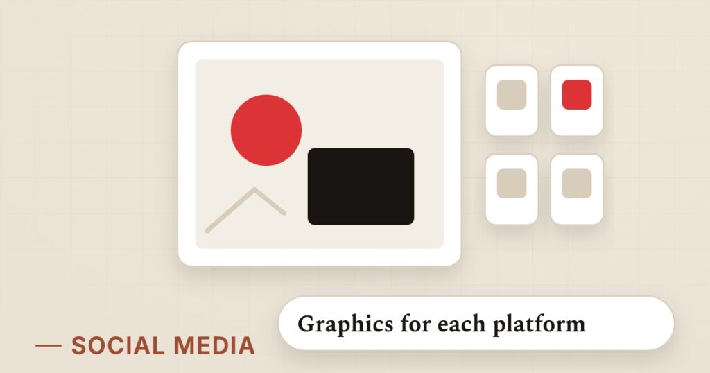 Illustration for design tools: Graphics for each platform